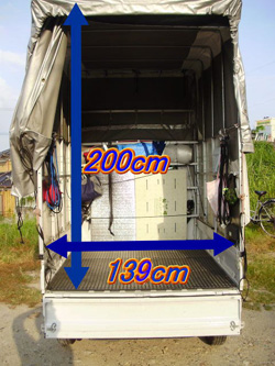 軽自動車ですが広々した車内♪